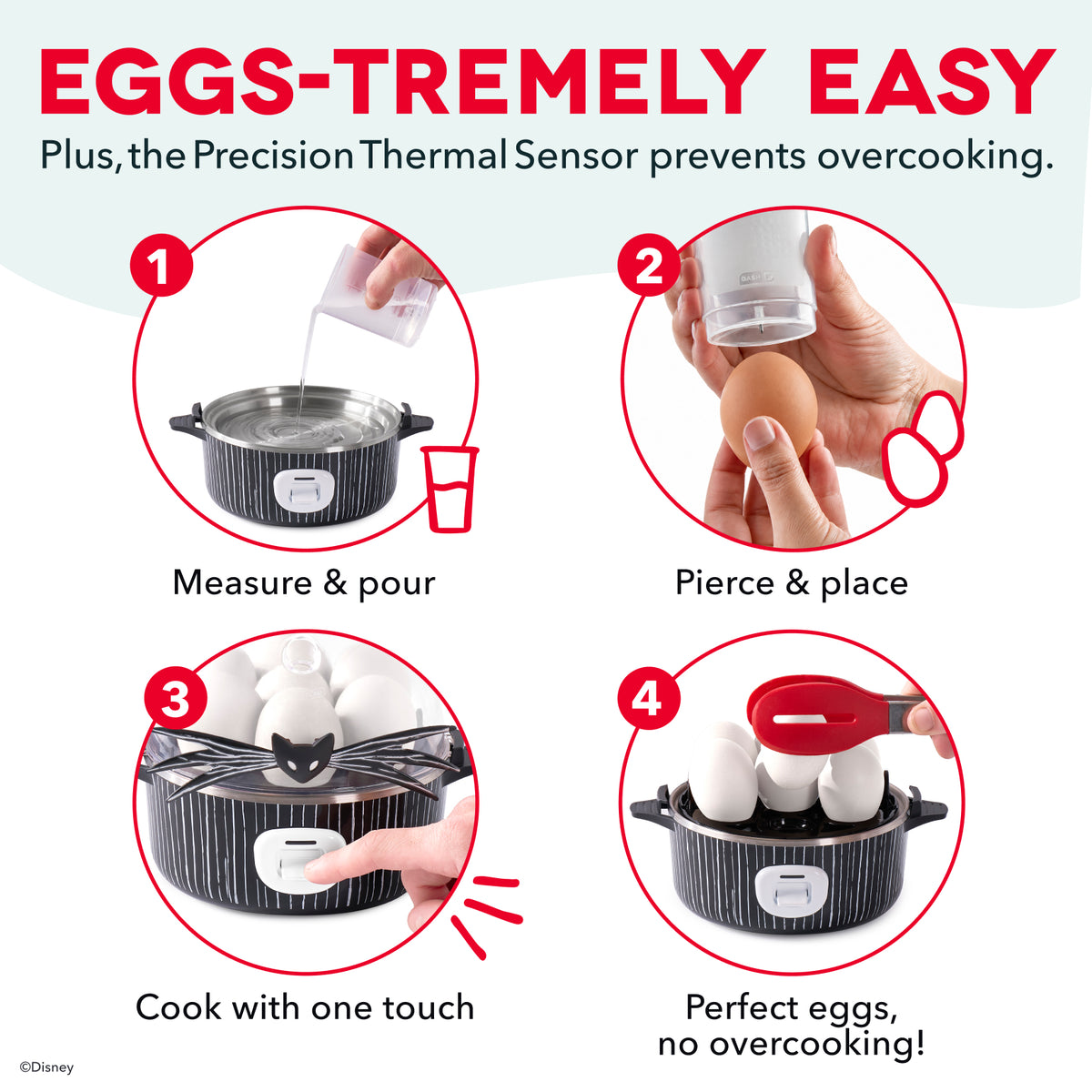 Rapid Egg Cooker egg-cookers Disney | Dash