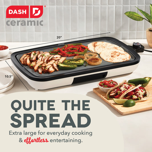 Ceramic Nonstick Everyday Griddle Griddles and Panini Presses Dash
