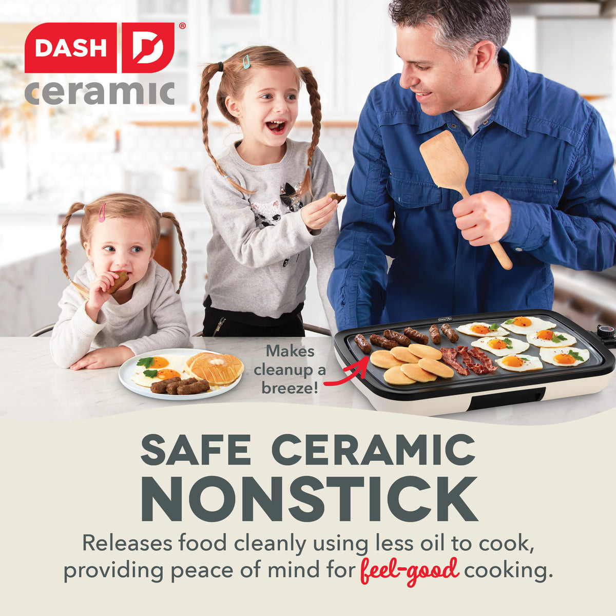Ceramic Nonstick Everyday Griddle Griddles and Panini Presses Dash