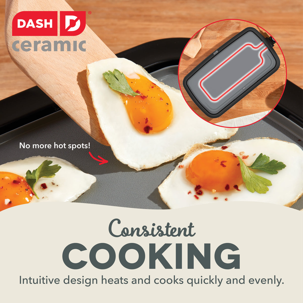 Ceramic Nonstick Everyday Griddle Griddles and Panini Presses Dash