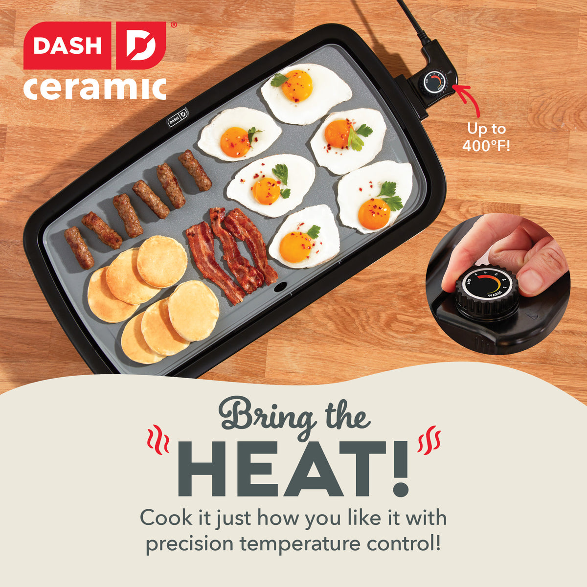Ceramic Nonstick Everyday Griddle Griddles and Panini Presses Dash