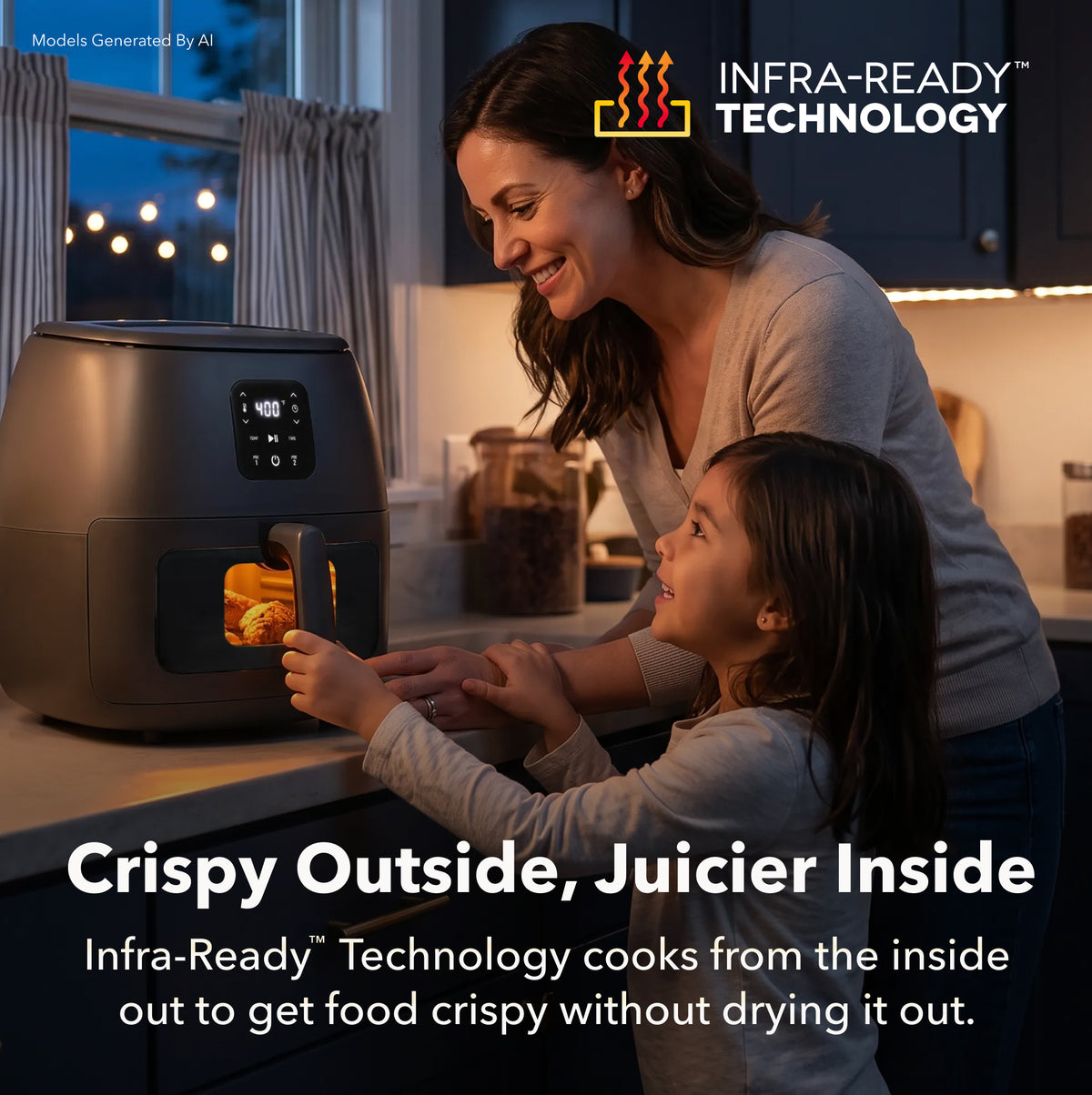 Tasti-Crisp™ Infrared Digital Air Fryer Air Fryer Dash