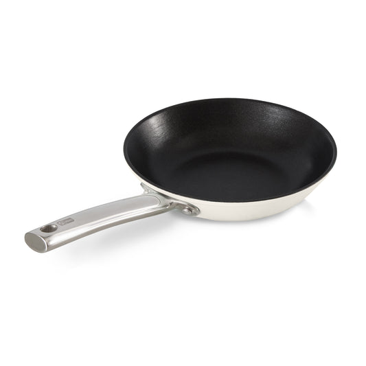 Lightweight Cast Iron Nonstick Pans cookware Dash 8" Cream