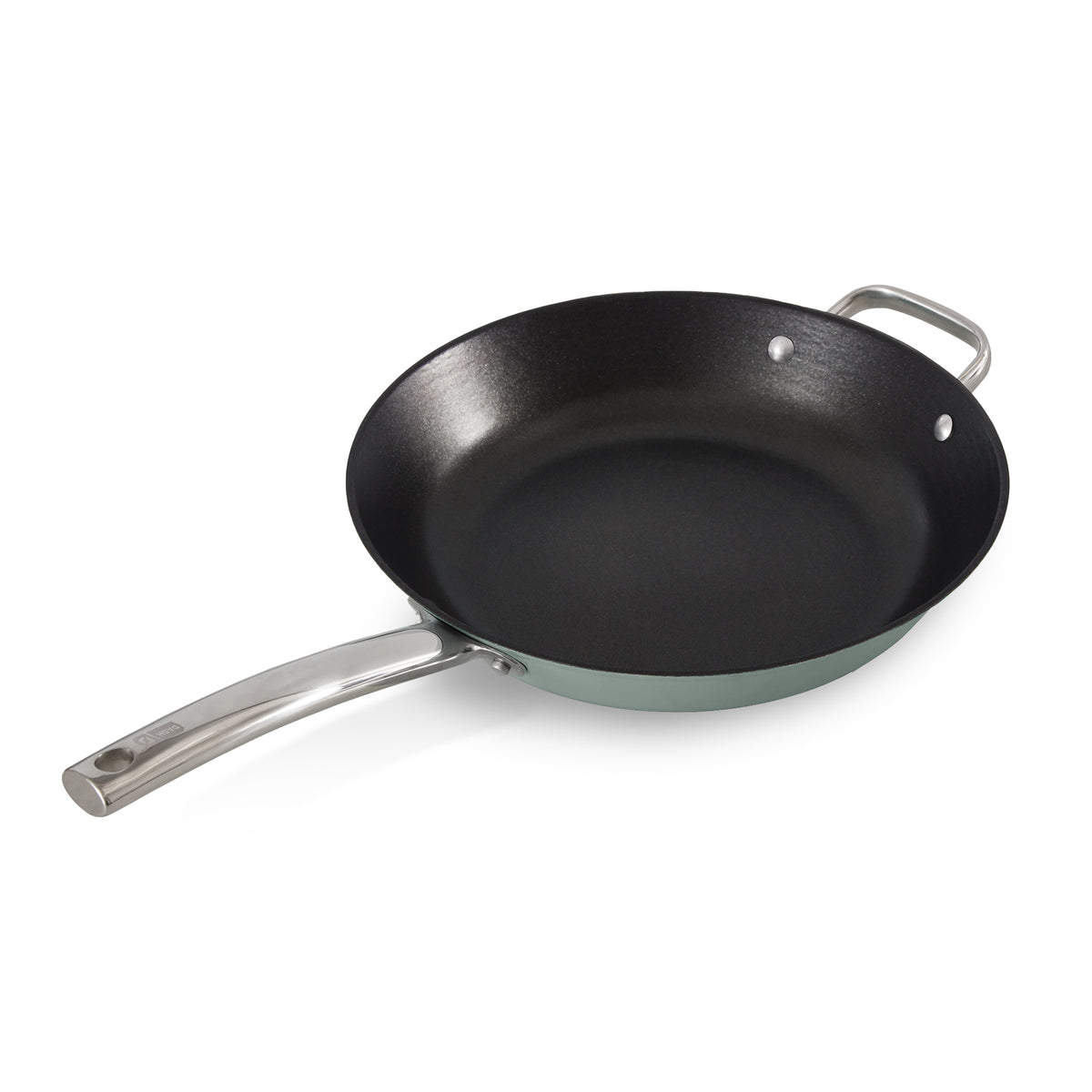 Lightweight Cast Iron Nonstick Pans cookware Dash 12" Sage