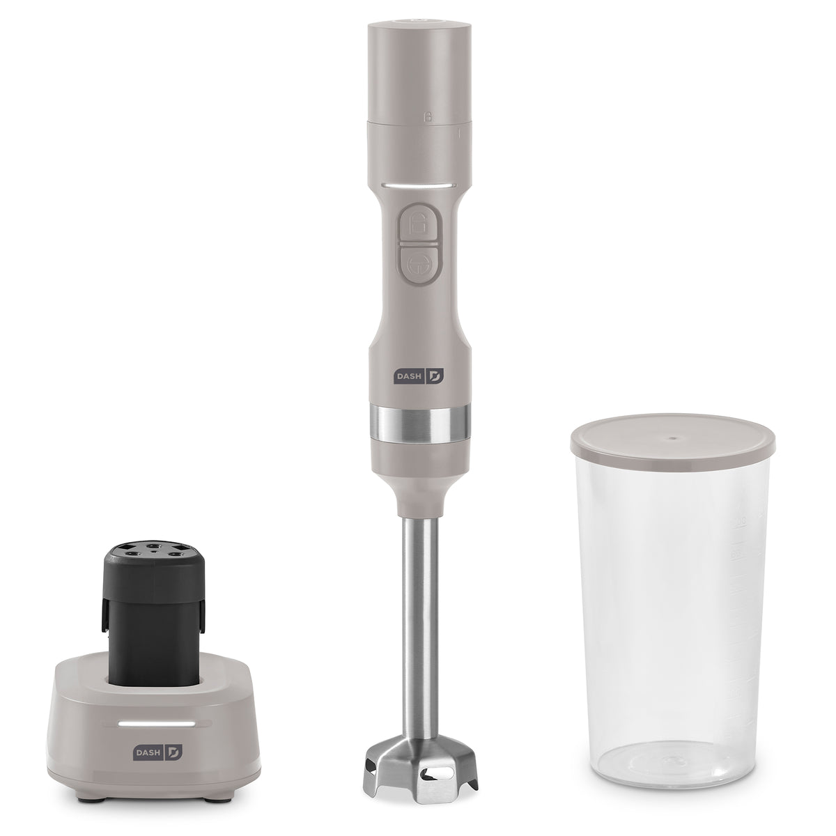Cordless Immersion Blender blenders Dash French Grey