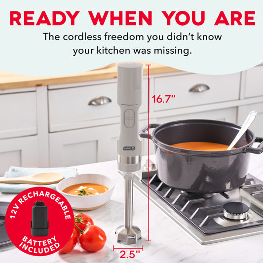 Cordless Immersion Blender blenders Dash