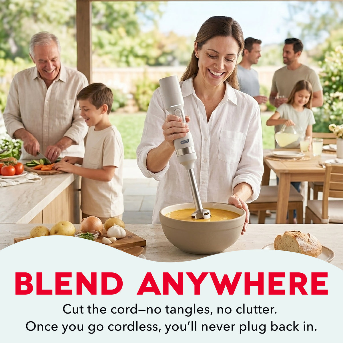 Cordless Immersion Blender blenders Dash