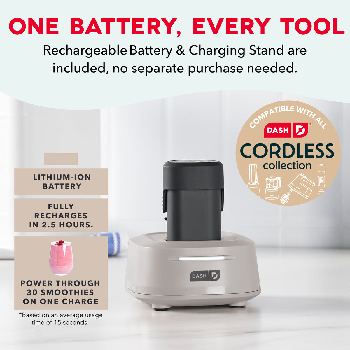 Cordless Personal Blender blenders Dash