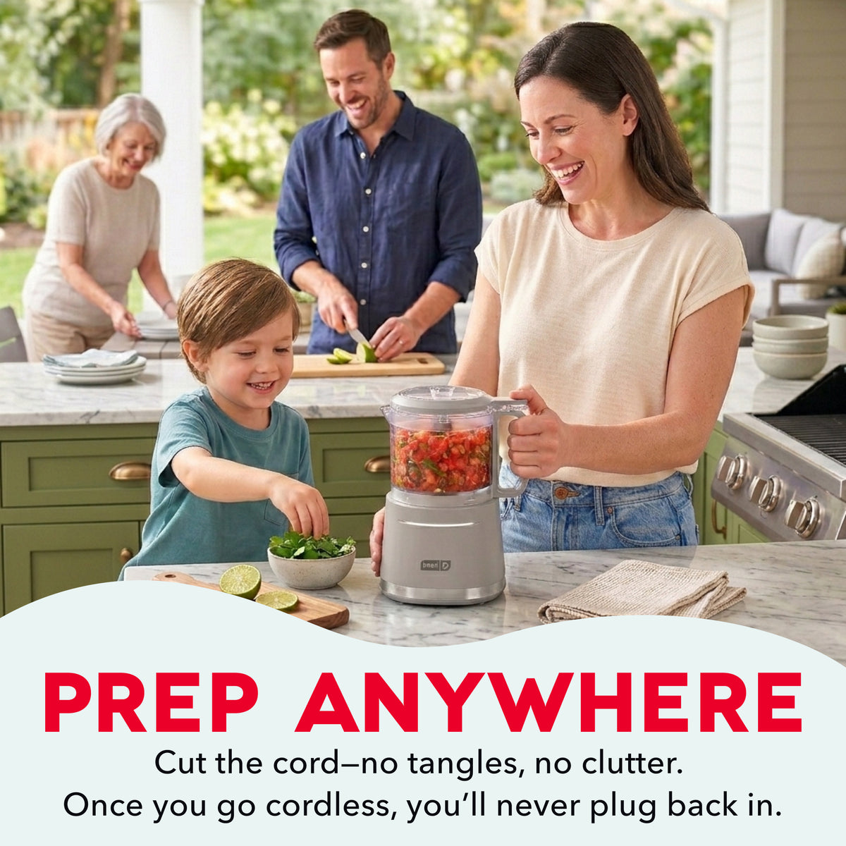 Cordless Food Chopper Food Processors Dash
