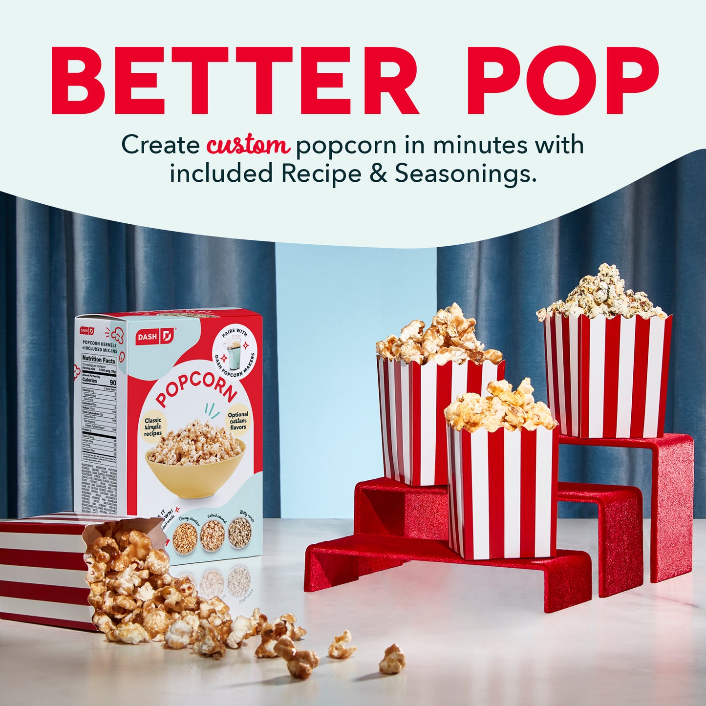 Popcorn Mix Food Dash   