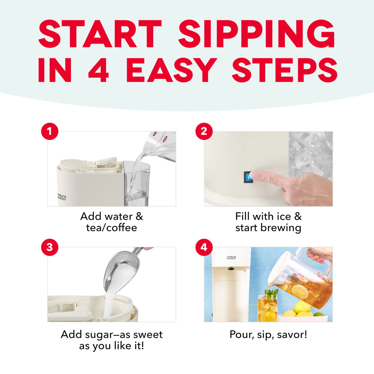 Iced Tea & Coffee Maker coffee-tea Dash