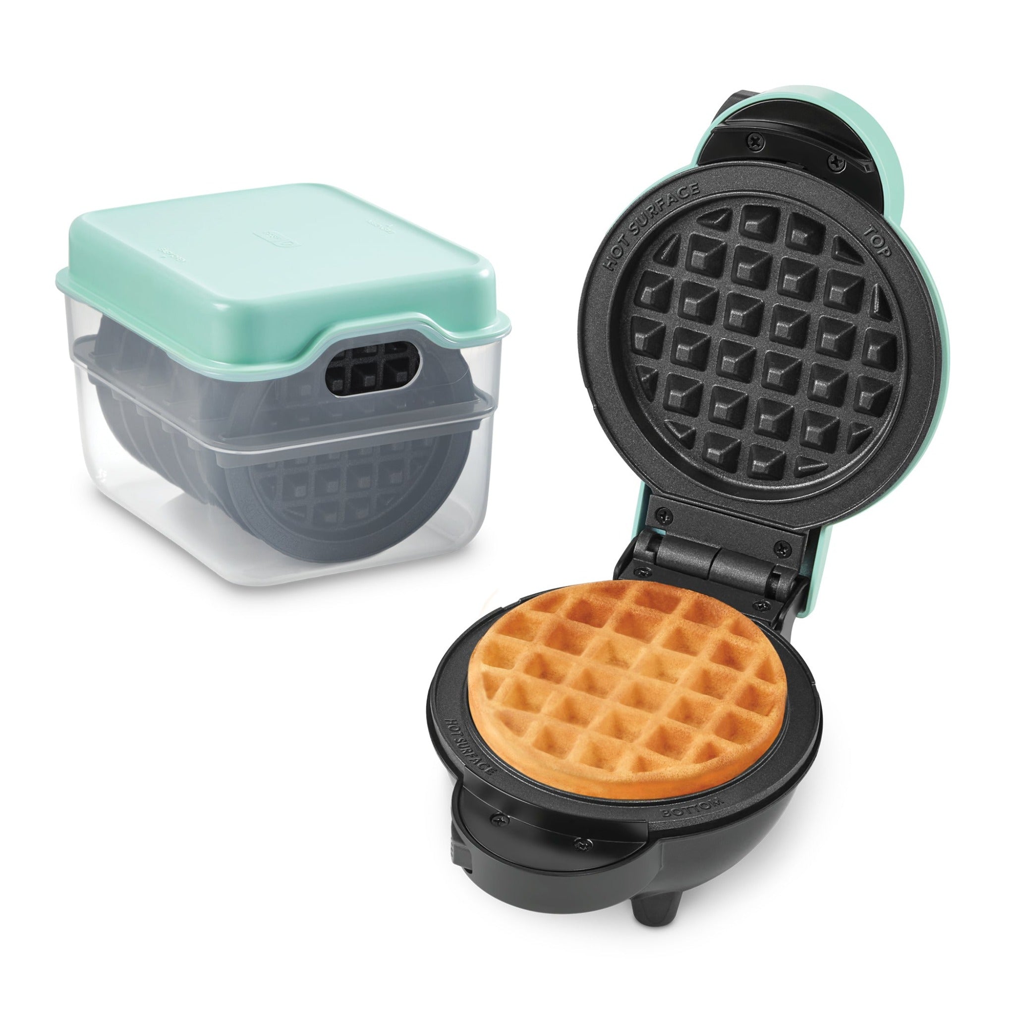 MultiMaker Mini System with Removable Plates Waffle Griddle Dash