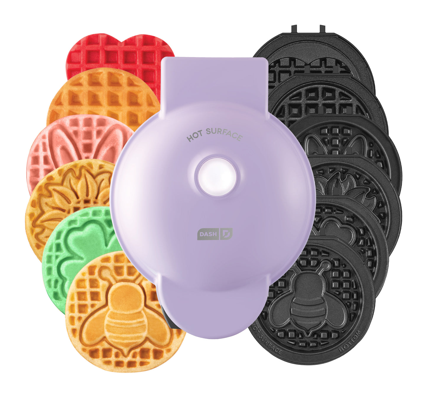 MultiMaker™ Mini System with Removable Plates: Waffle & Griddle