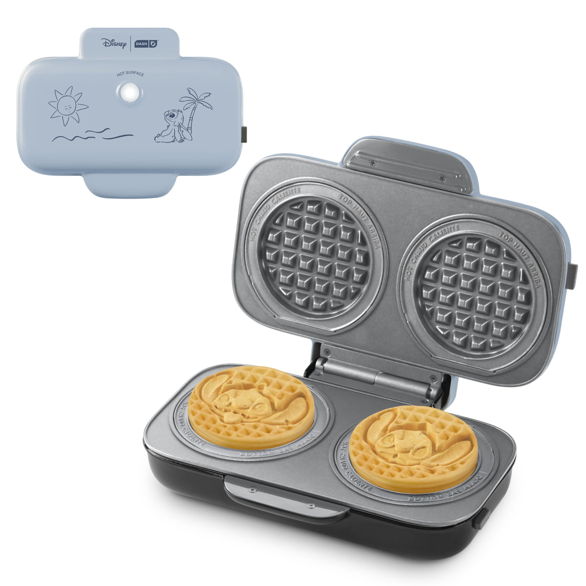 MultiMaker® Double Mini Maker System Waffle Maker Disney | Dash Stitch