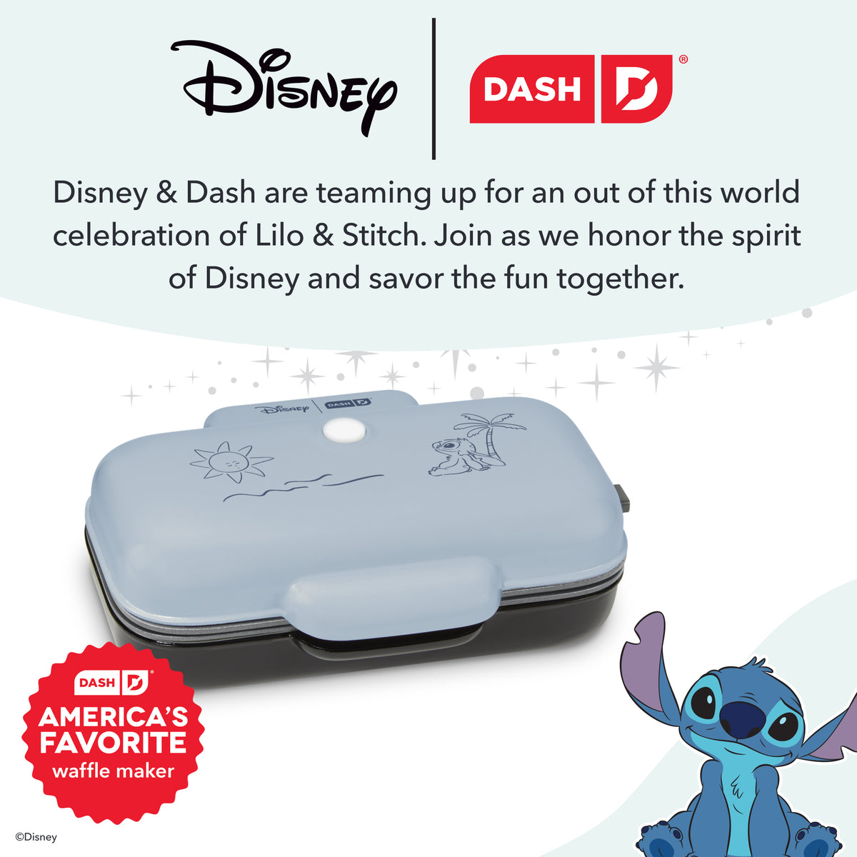 MultiMaker® Double Mini Maker System Waffle Maker Disney | Dash