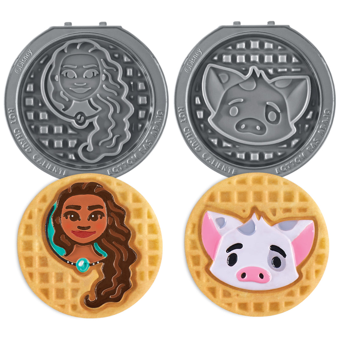 MultiMaker® Mini System: Removable Plate Sets mini makers Disney | Dash Moana & Pua