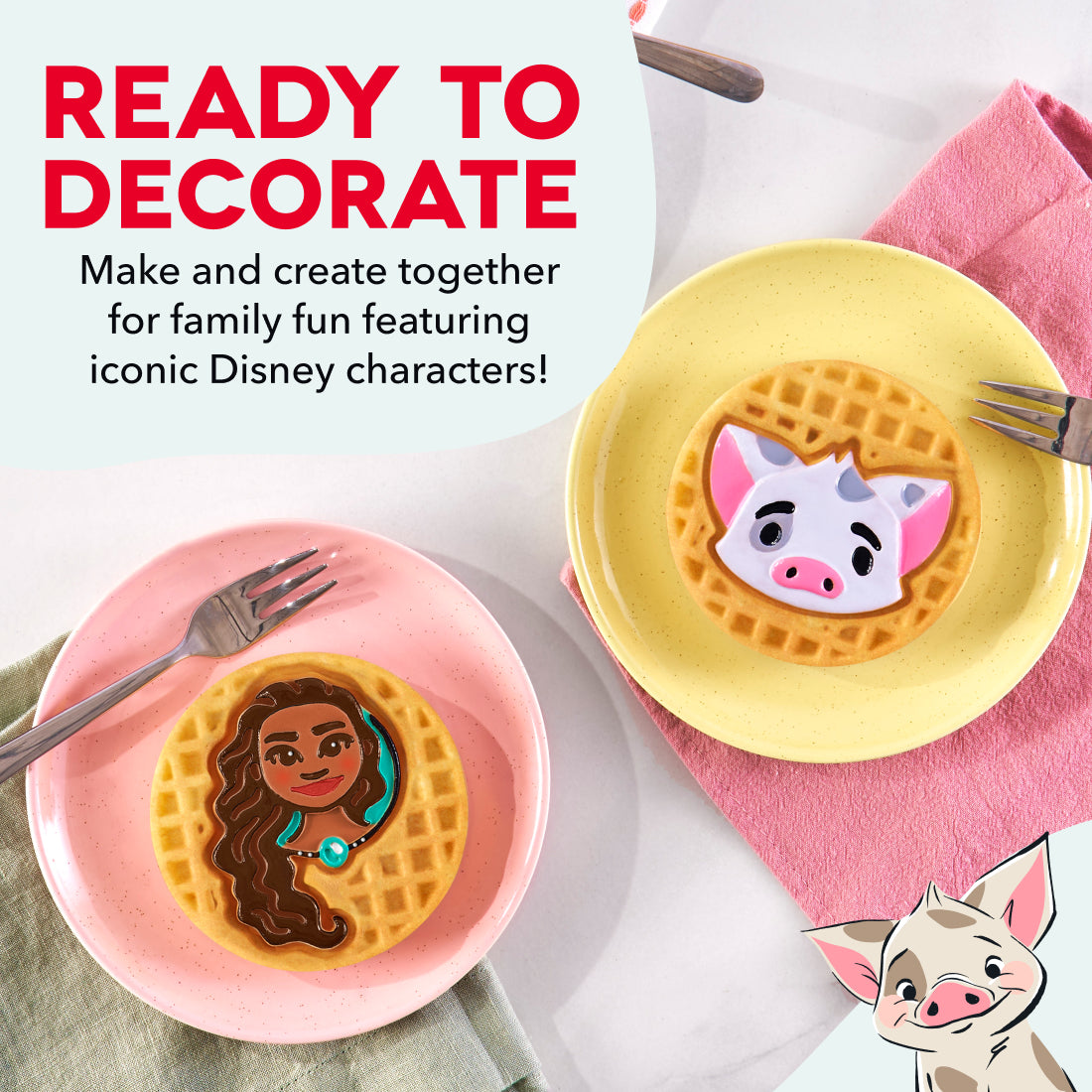 MultiMaker® Mini System: Removable Plate Sets mini makers Disney | Dash