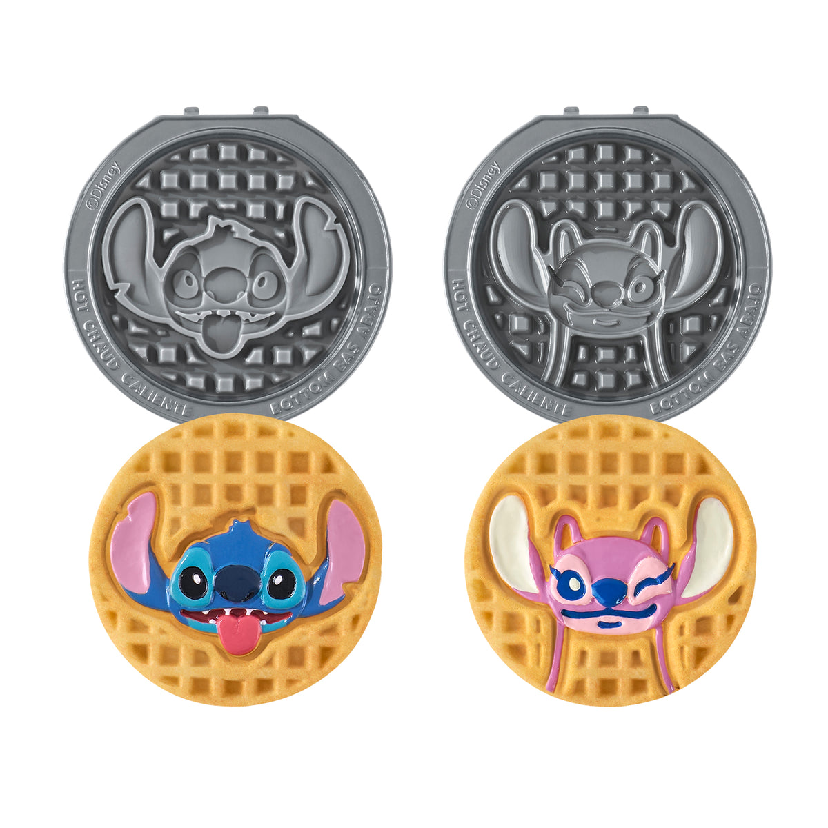 MultiMaker® Mini System: Removable Plate Sets mini makers Disney | Dash Stitch & Angel