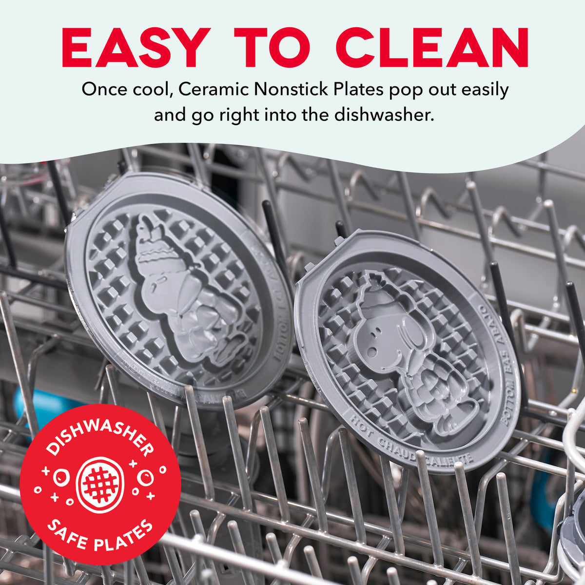 Peanuts® MultiMaker® Removable Plate Sets mini makers Dash