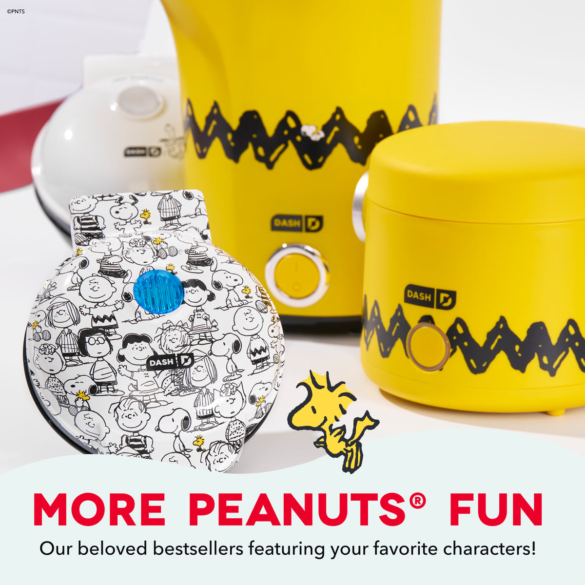 Peanuts® MultiMaker® Removable Plate Sets mini makers Dash