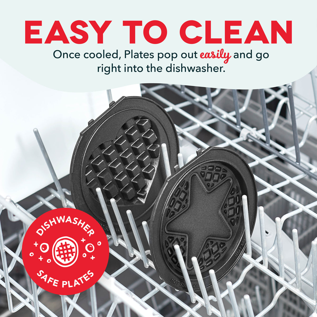 MultiMaker™ Mini System: Removable Plate Set | Two Plates – Dash