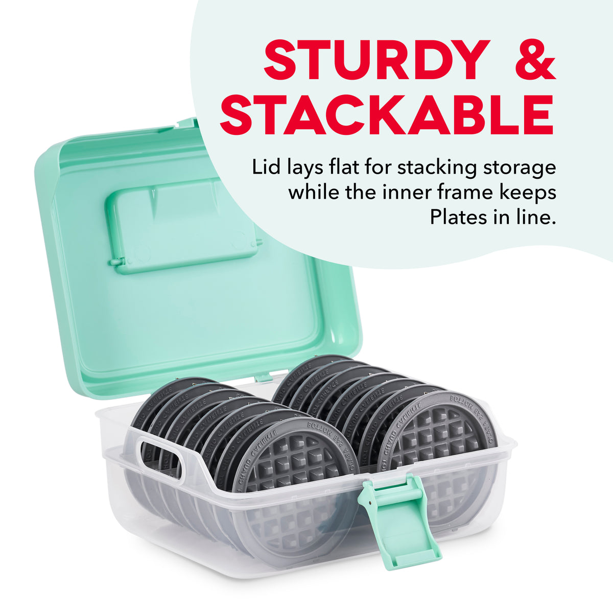 MultiMaker® Mini System: Removable Plate Storage Case Parts & Accessories Dash
