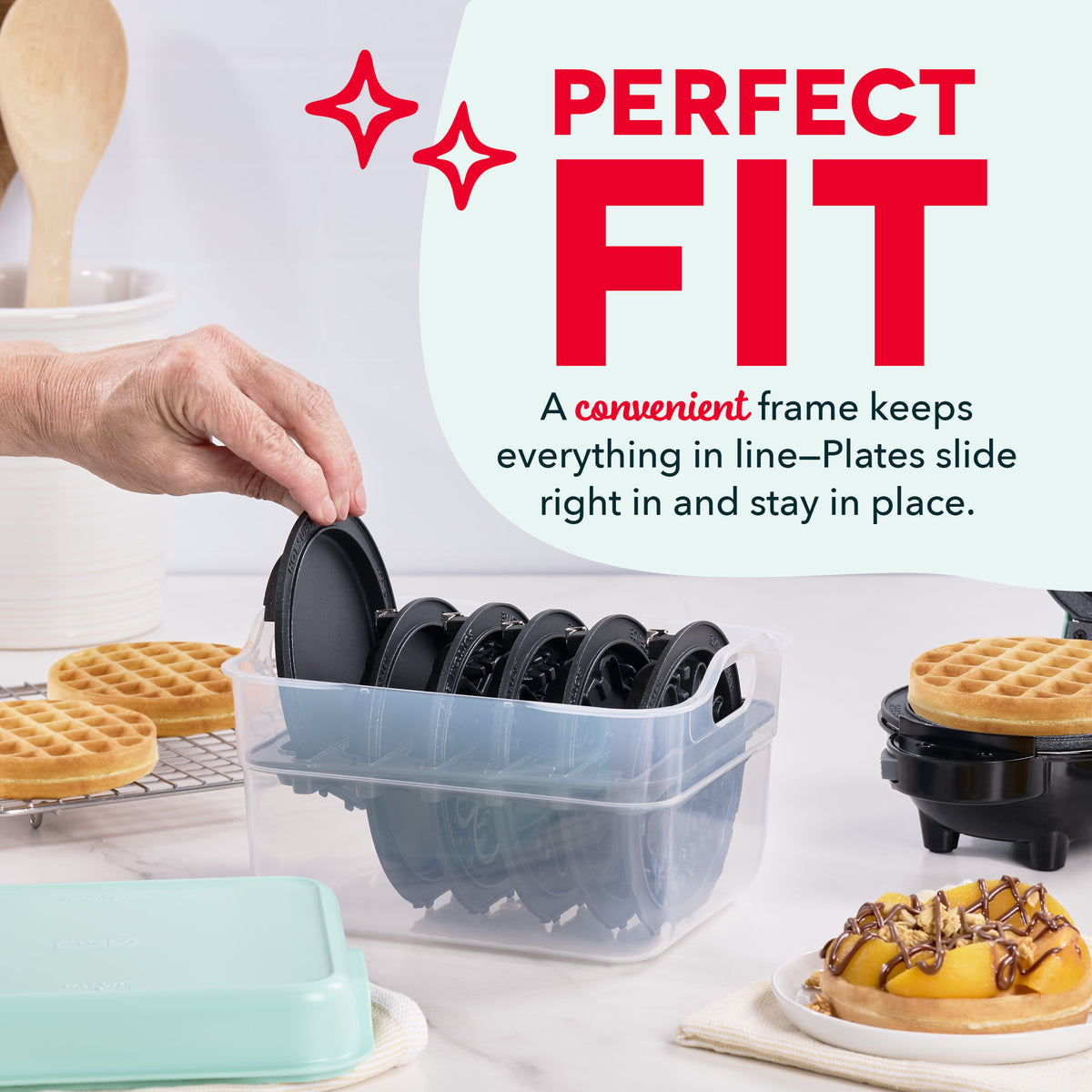 MultiMaker® Mini System: Removable Plate Storage Case Parts & Accessories Dash
