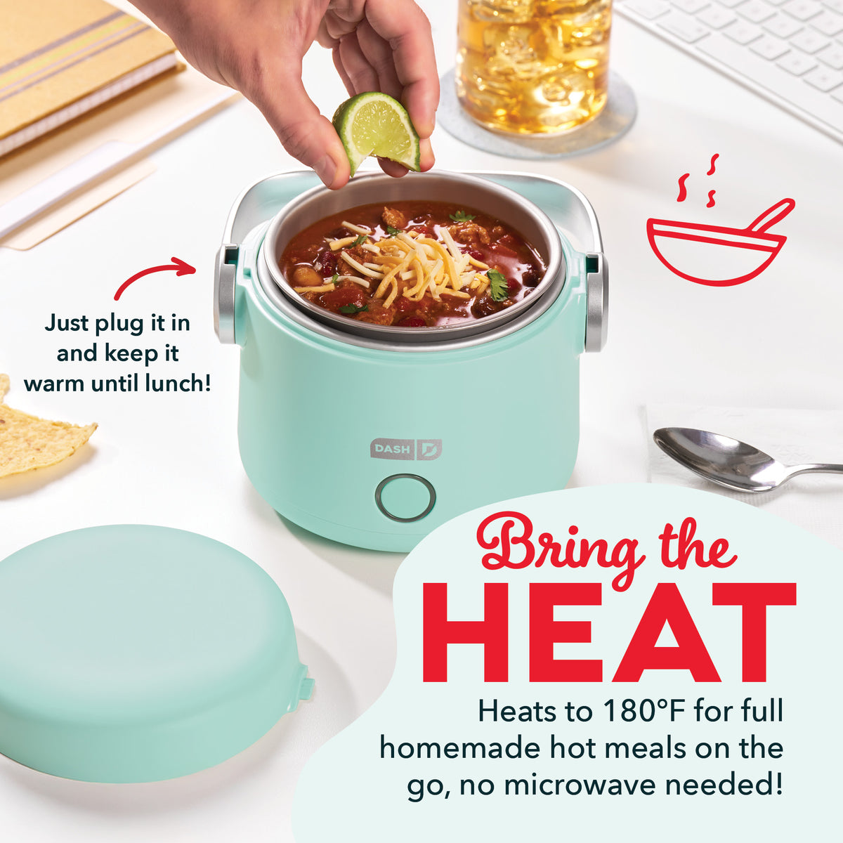 Hot2Go™ Electric Lunchbox (20 Ounce) Electric Lunchbox Dash