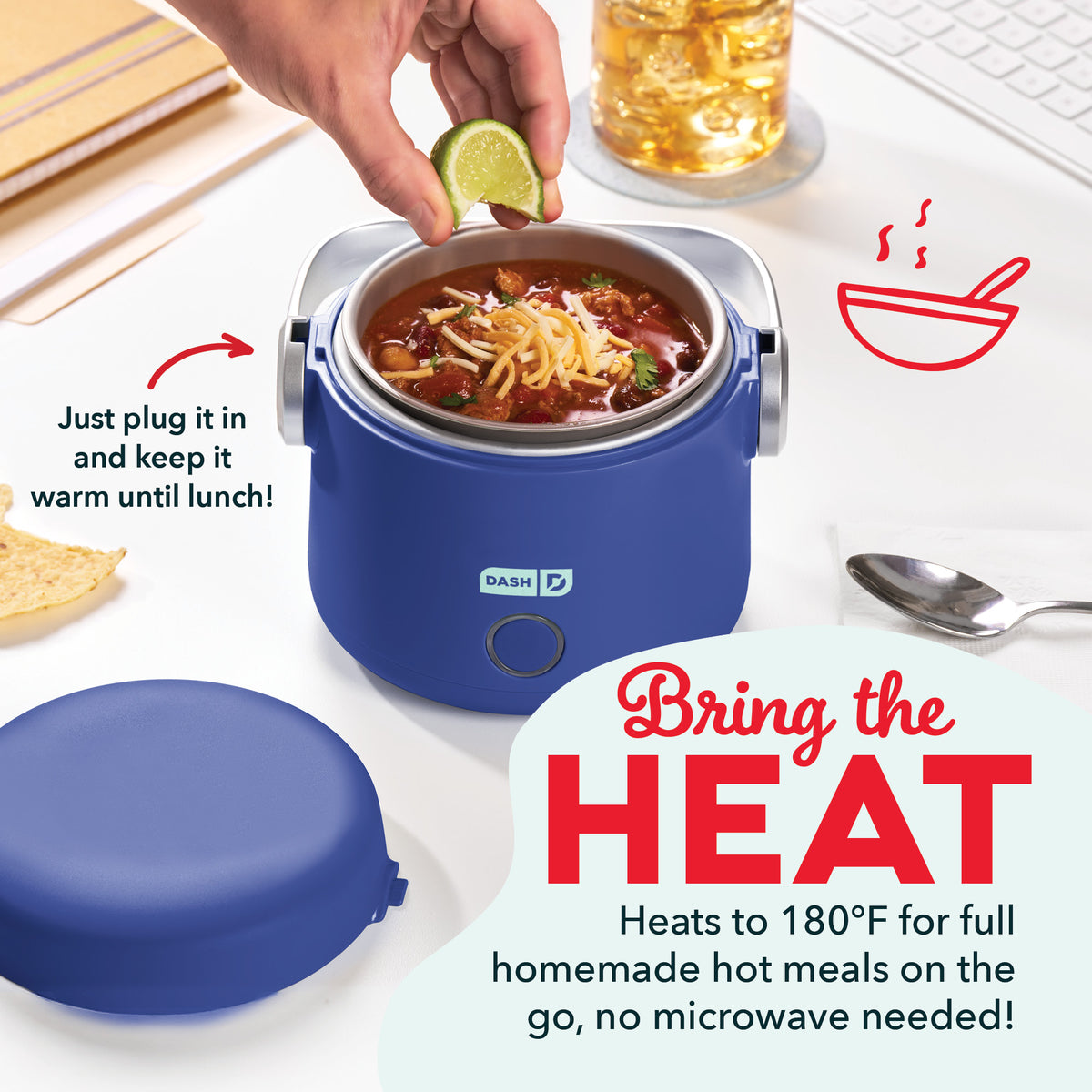 Hot2Go™ Electric Lunchbox (20 Ounce) Electric Lunchbox Dash