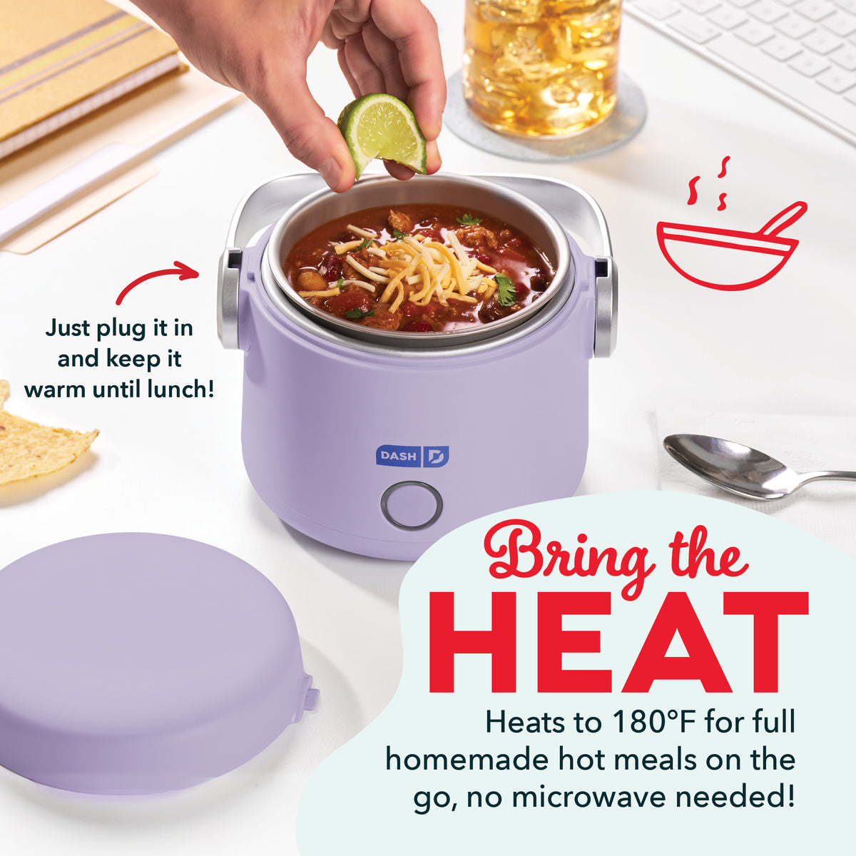 Hot2Go™ Electric Lunchbox (20 Ounce) Electric Lunchbox Dash