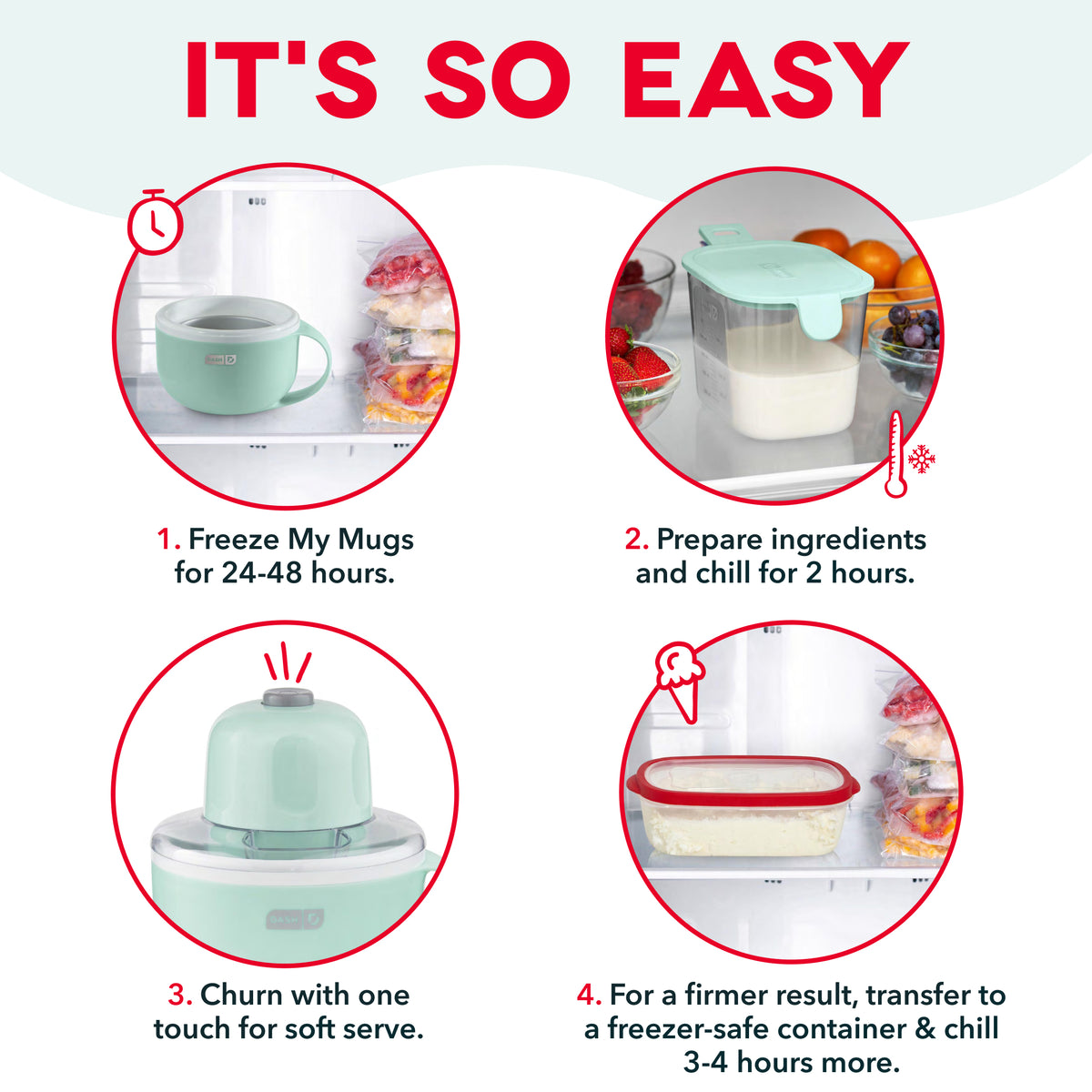My Mug Ice Cream Maker Ice Cream Makers Dash