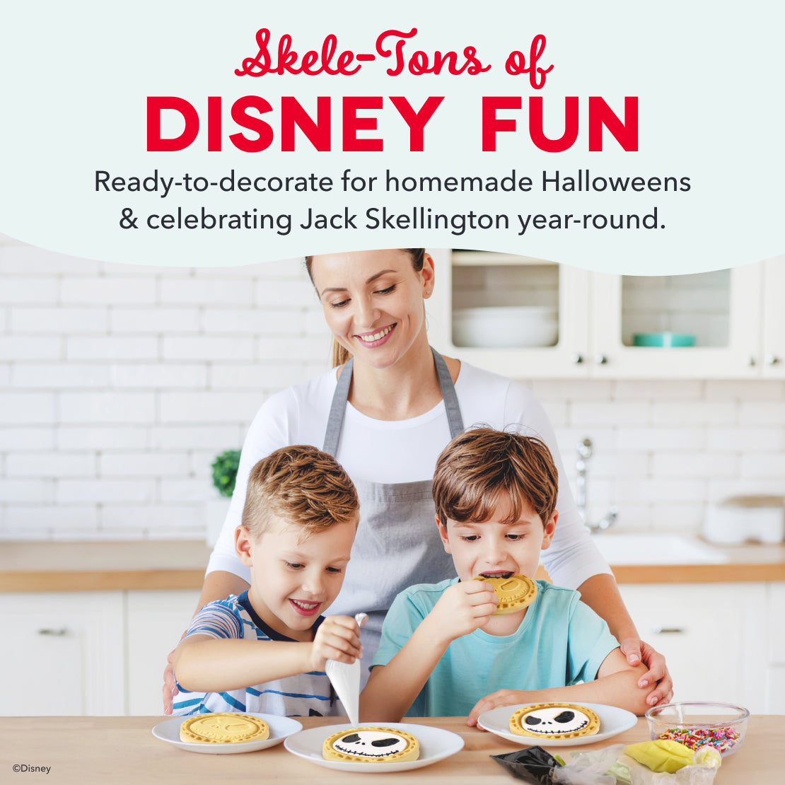 Jack Skellington Mini Waffle Maker mini makers Disney | Dash