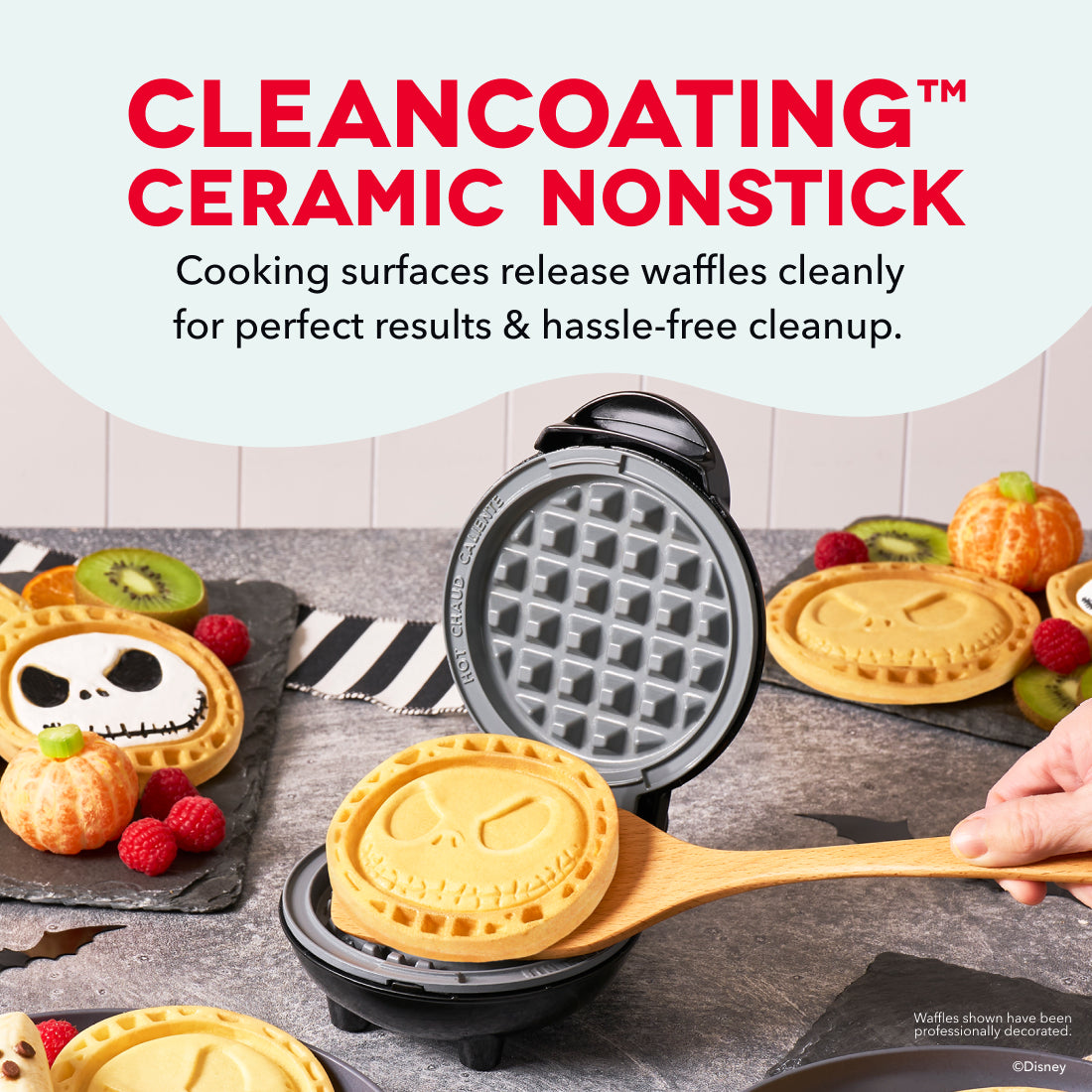 Jack Skellington Mini Waffle Maker mini makers Disney | Dash