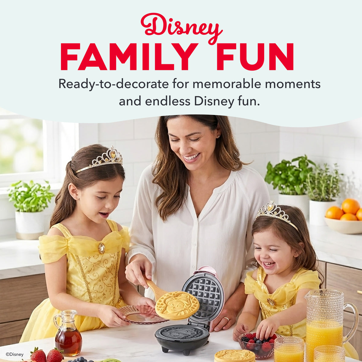 Belle Mini Waffle Maker mini makers Disney | Dash