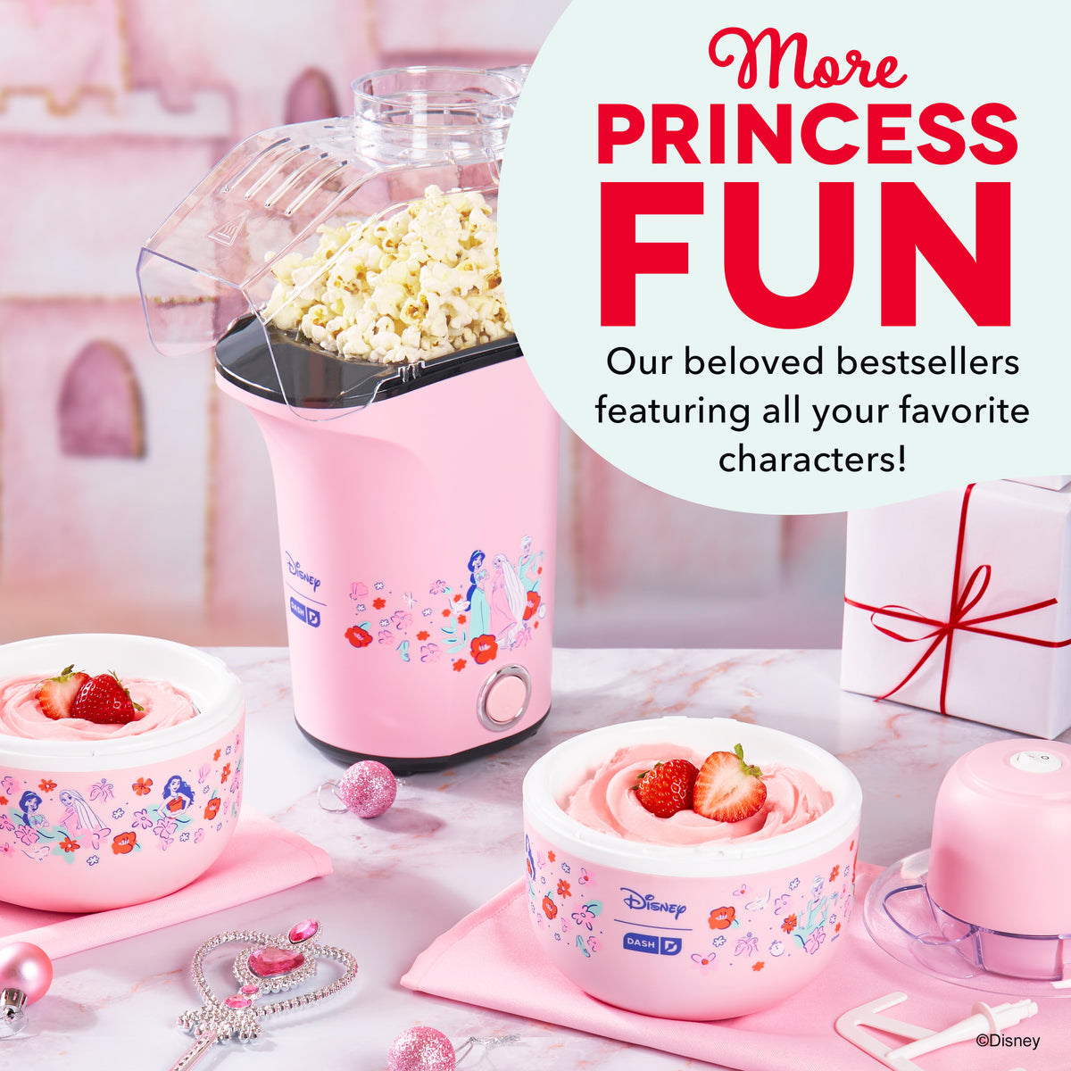 Belle Mini Waffle Maker mini makers Disney | Dash