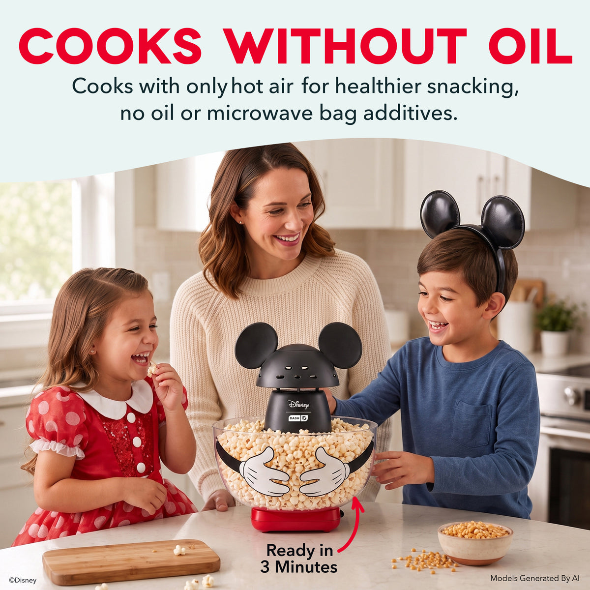 Popcano Popcorn Maker Popcorn Makers Disney | Dash