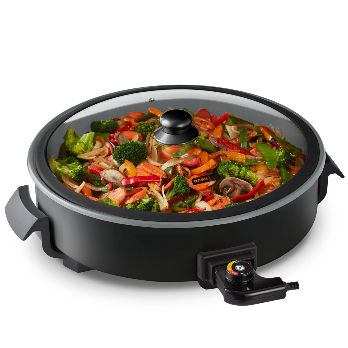 Ceramic Nonstick Family Size Skillet cookware Dash Black Ceramic