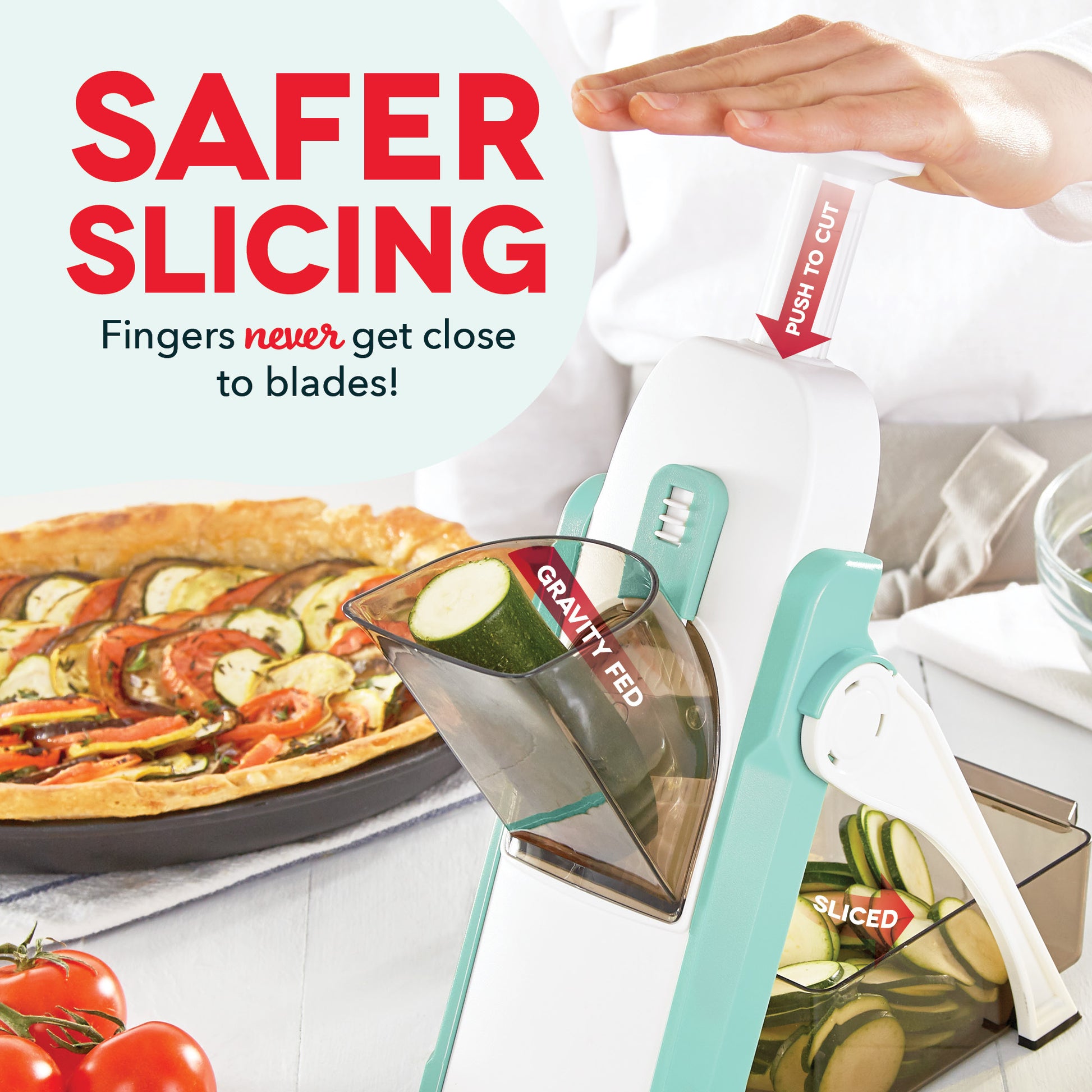 Safe Slice® Mandoline Tools and Gadgets Dash   