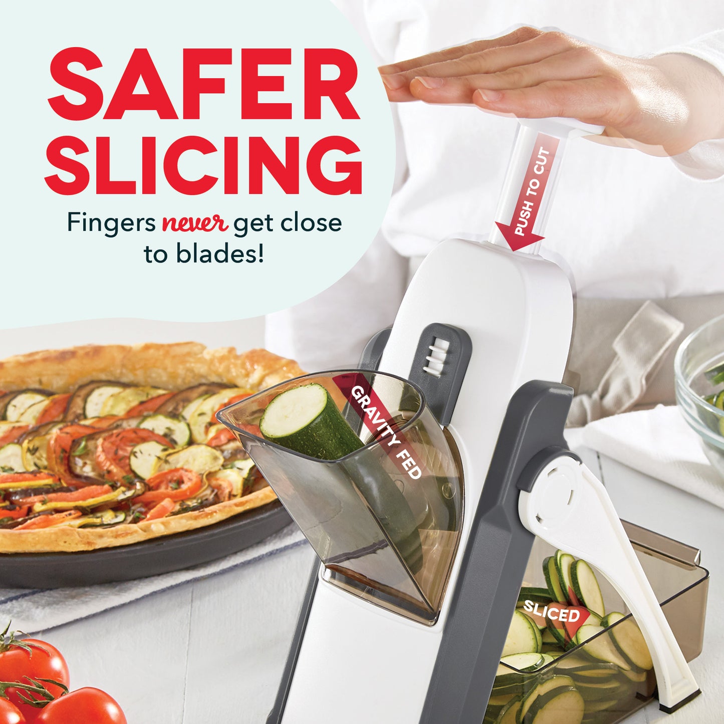 Safe Slice® Mandoline Tools and Gadgets Dash   