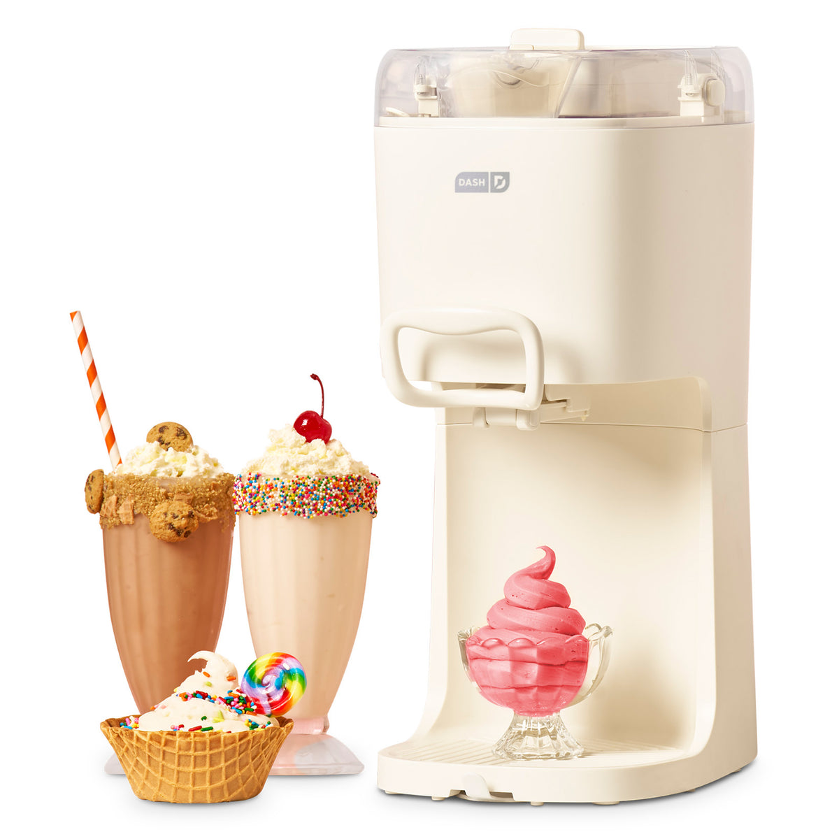 Soft Serve Ice Cream Machine Ice Cream Makers Dash