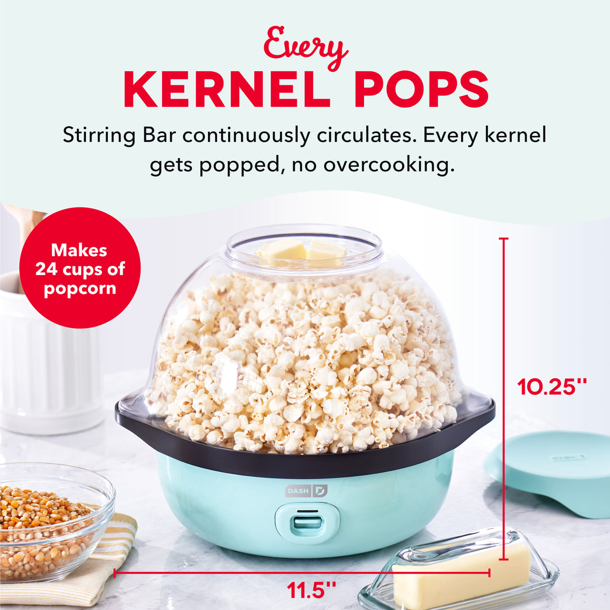 SmartStore® Stirring Popcorn Maker Popcorn Makers Dash