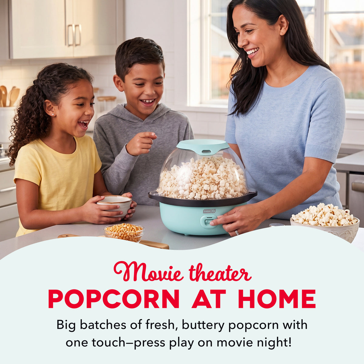 SmartStore® Stirring Popcorn Maker Popcorn Makers Dash
