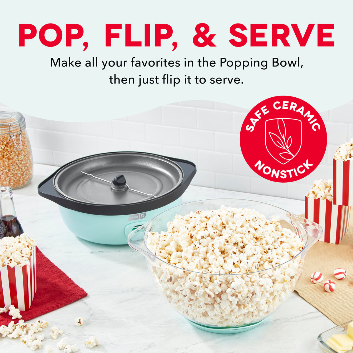 SmartStore® Stirring Popcorn Maker Popcorn Makers Dash