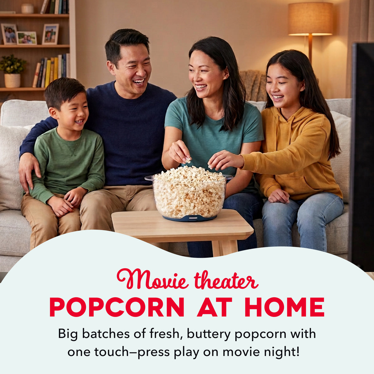 5QT SmartStore® Stirring Popcorn Maker Popcorn Makers Dash
