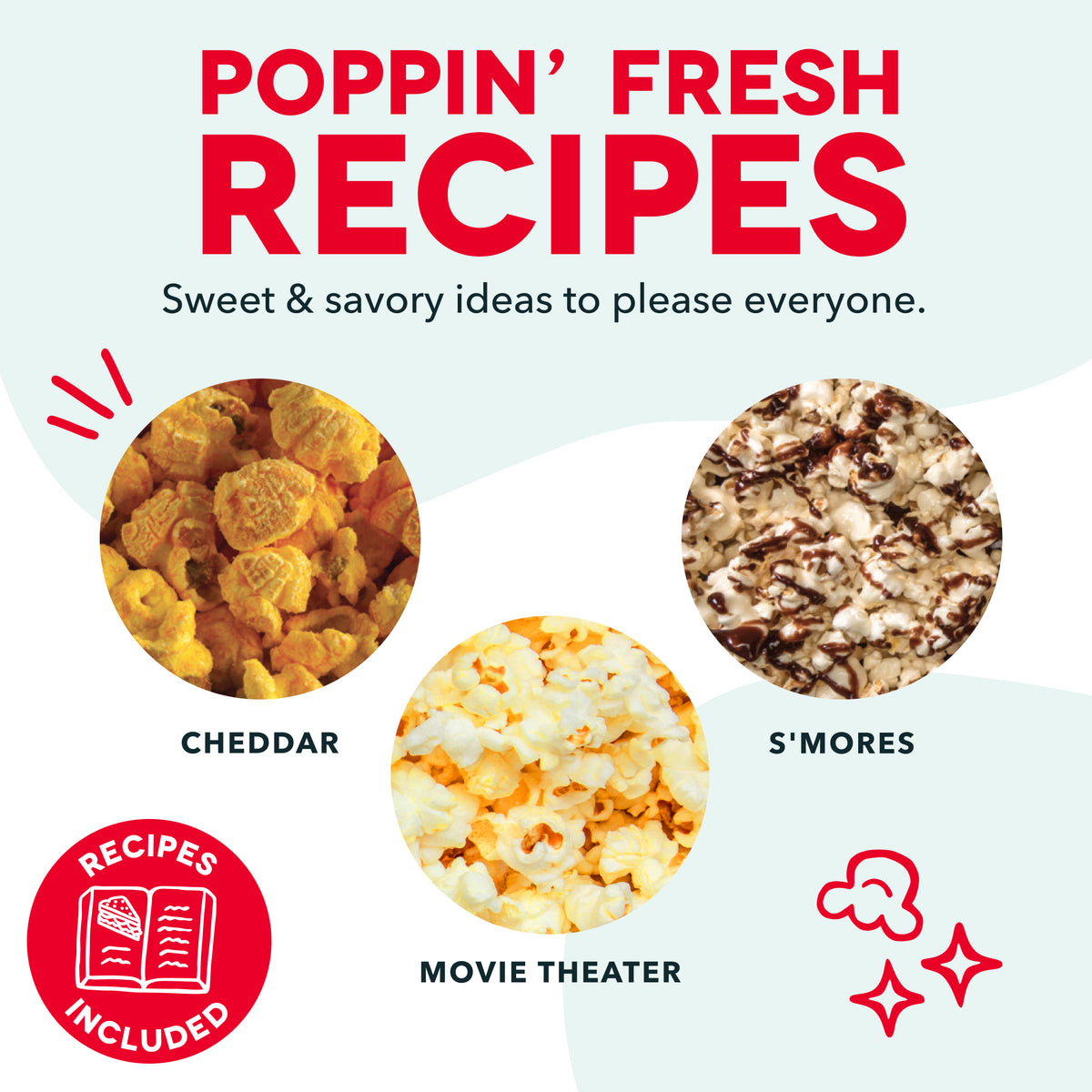 5QT SmartStore® Stirring Popcorn Maker Popcorn Makers Dash