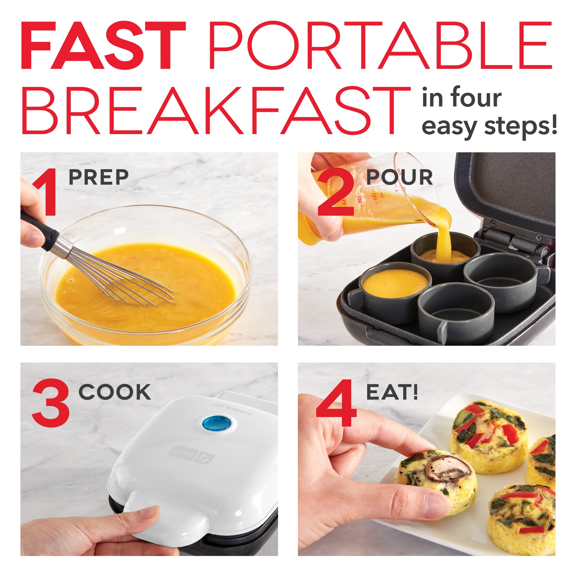 Deluxe Egg Bite Maker egg-cookers Dash