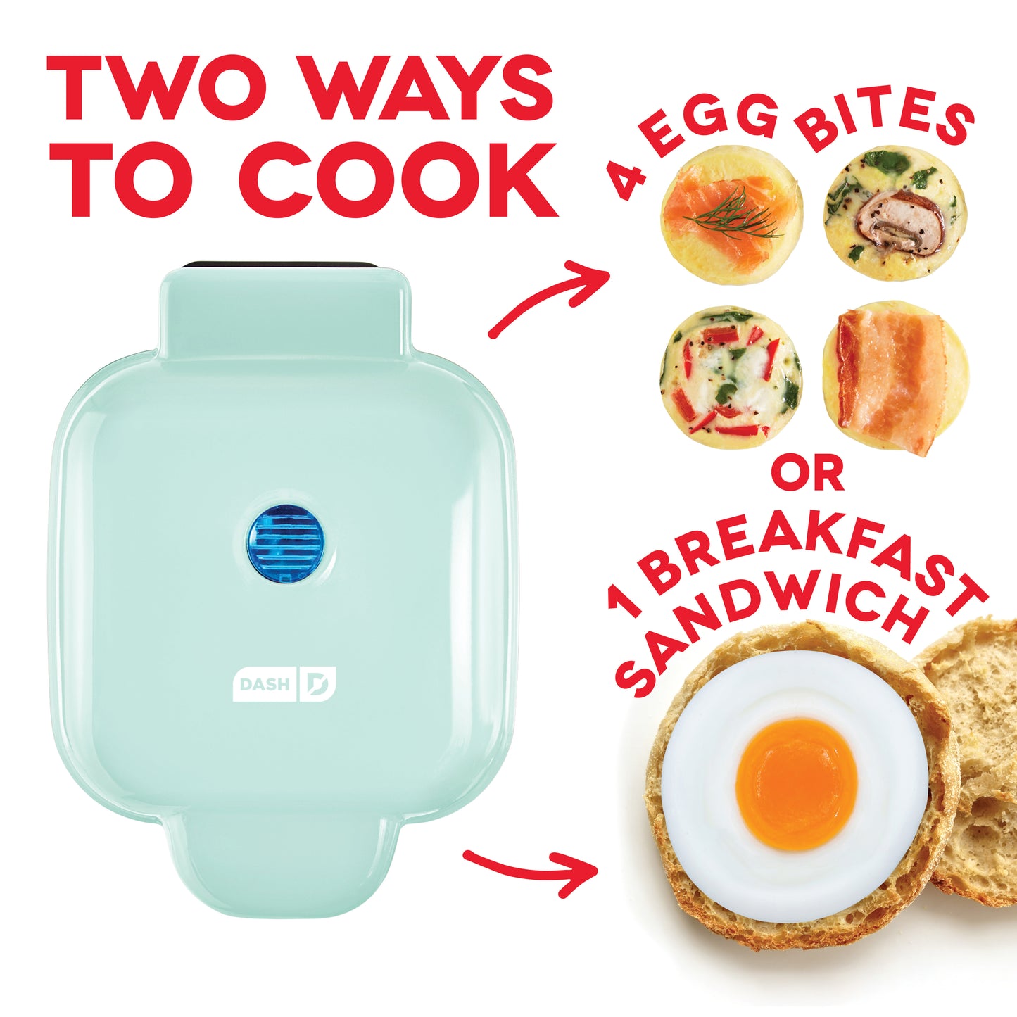 Deluxe Egg Bite Maker egg-cookers Dash