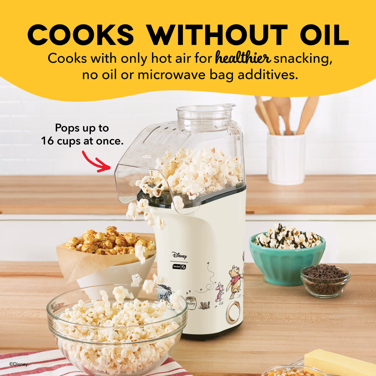Fresh Pop Popcorn Maker Popcorn Makers Disney | Dash