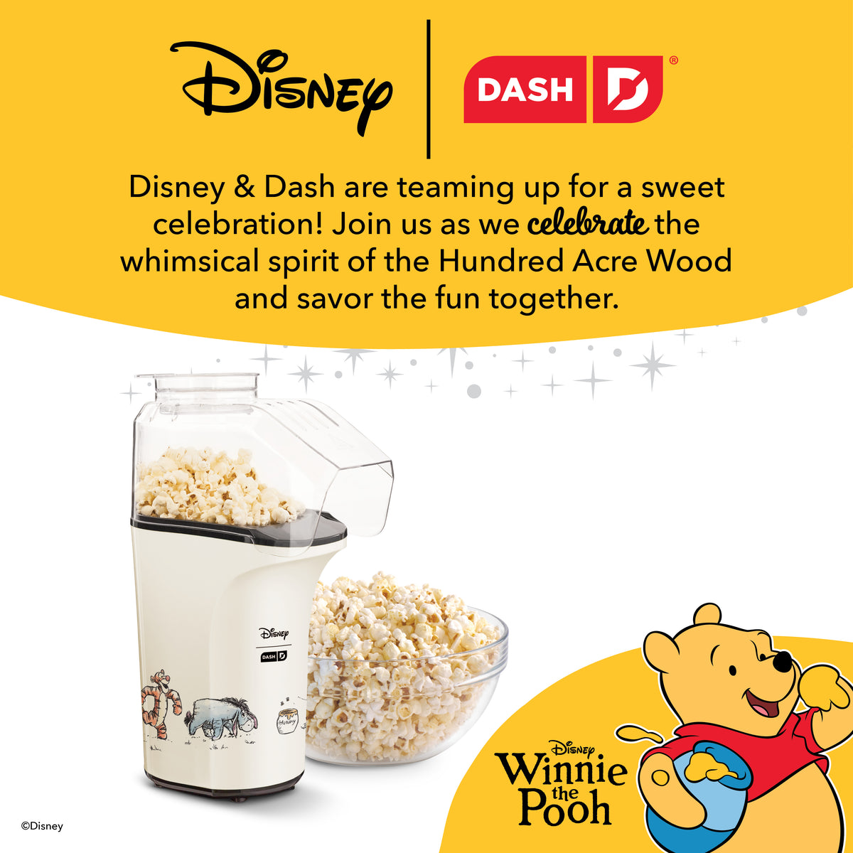 Fresh Pop Popcorn Maker Popcorn Makers Disney | Dash