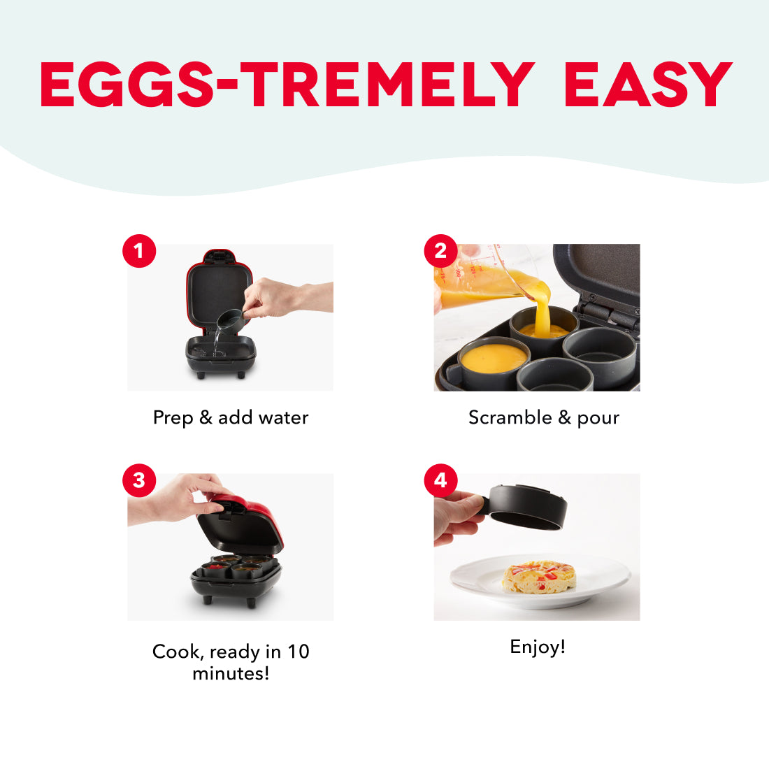 Deluxe Egg Bite Maker egg-cookers Dash